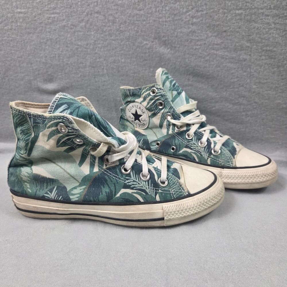 Converse Women's Green and Blue Trainers